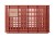 Kosz na kierownicę/bagażnik BASIL BICYCLE CRATE M, 29.5L, recycled synthetic, terra red (NEW)