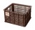 Kosz na kierownicę/bagażnik BASIL BICYCLE CRATE M, 27L, recycled synthetic, brown (NEW) - rove.pl