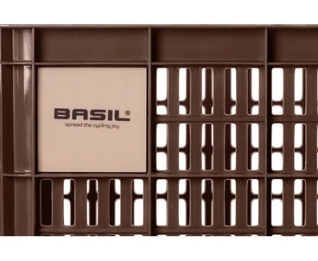 Kosz na kierownicę/bagażnik BASIL BICYCLE CRATE M, 27L, recycled synthetic, brown (NEW)