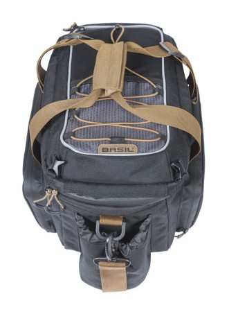 Torba na bagażnik BASIL MILES TRUNKBAG XL PRO MIK 9-36L, MIK System 2.0 (ready to go, 100% wodoodporna black slate - rove.pl