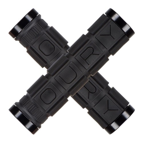 Przejdź do produktu Chwyty kierownicy LIZARDSKINS Dual-Clamp Lock-On OURY - Black (NEW)