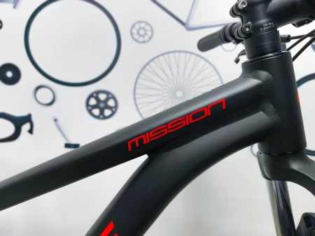 Rower Unibike Mission 26 emblematy