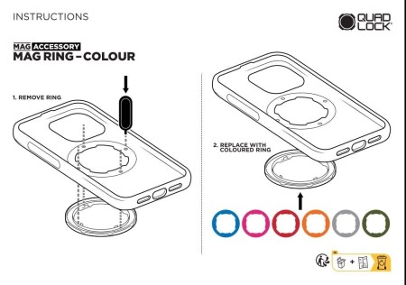 Etui Quad Lock MAG Case - Samsung Galaxy S25 Ultra - rove.pl