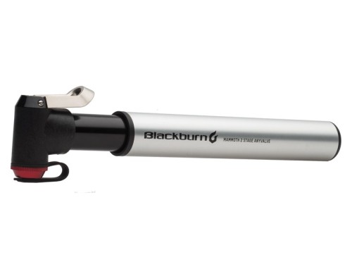 Przejdź do produktu Pompka ręczna BLACKBURN MAMMOTH 2 STAGE ANYVALVE HP HV 120psi srebrna (NEW)