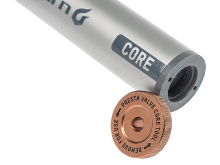 Pompka ręczna BLACKBURN CORE HV 90psi wężyk grafitowa (NEW) (DWZ)