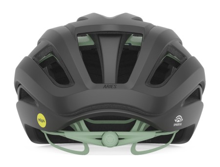 Kask szosowy GIRO ARIES SPHERICAL MIPS matte coal space green roz. L (59-63 cm) - rove.pl