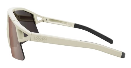 Okulary Koo Hype Almond White, Matt Brown Lenses