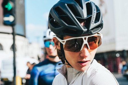Okulary Koo Hype Almond White, Matt Brown Lenses