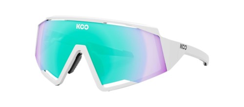Przejdź do produktu Okulary Koo Spectro White, Green Mirror Lenses