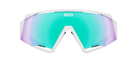 Okulary Koo Spectro White, Green Mirror Lenses - rove.pl