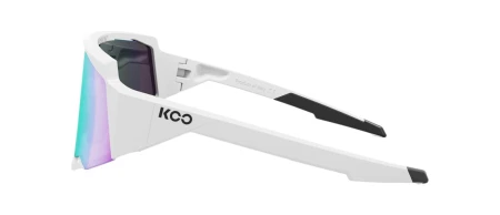Okulary Koo Spectro White, Green Mirror Lenses