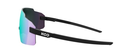 Okulary Koo Supernova Black Matt, Green Mirror Lenses