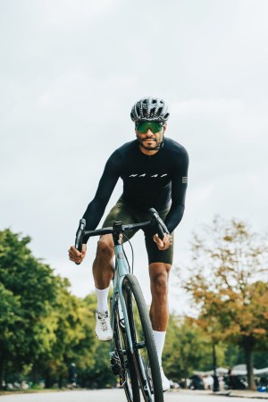 Okulary Koo Supernova Black Matt, Green Mirror Lenses
