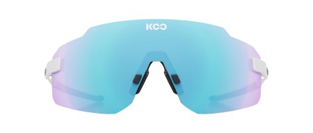 Okulary Koo Supernova White, Turquoise Mirror Lenses - rove.pl