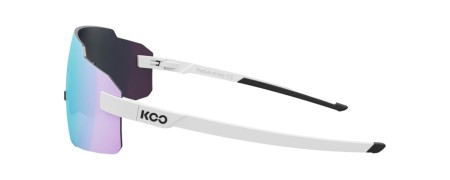 Okulary Koo Supernova White, Turquoise Mirror Lenses - rove.pl