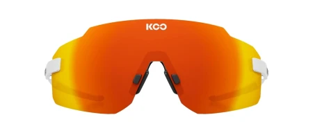 Okulary Koo Supernova White, Red Mirror Lenses