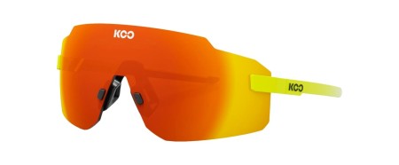 Okulary Koo Supernova Yellow Fluo, Red Mirror Lenses