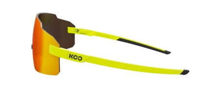 Okulary Koo Supernova Yellow Fluo, Red Mirror Lenses