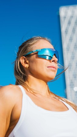 Okulary Koo Nova Acqua Matt, Turquoise Mirror Lenses - rove.pl