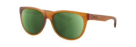 Okulary Koo Cosmo Blonde Matt, Classic Green Lenses - rove.pl