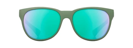 Okulary Koo Cosmo Olive Green Matt, Green Mirror Lenses