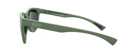 Okulary Koo Cosmo Olive Green Matt, Green Mirror Lenses