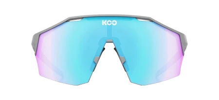 Okulary Koo Alibi Grey Matt, Turquoise Mirror Lenses, Regular