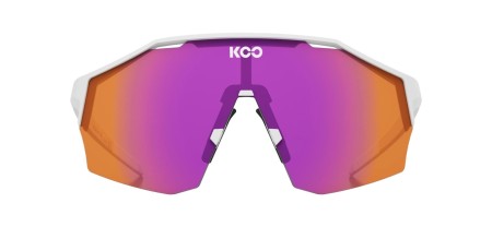 Okulary Koo Alibi White Matt Fuchsia Photochromic Mirror Lenses, Large - rove.pl