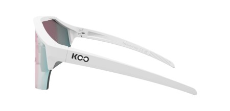 Okulary Koo Alibi White Matt Fuchsia Photochromic Mirror Lenses, Large - rove.pl