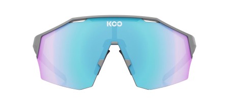 Okulary Koo Alibi Grey Matt, Turquoise Mirror Lenses, Large - rove.pl