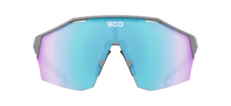 Okulary Koo Alibi Grey Matt, Turquoise Mirror Lenses, Large
