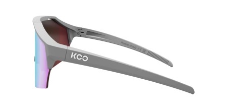 Okulary Koo Alibi Grey Matt, Turquoise Mirror Lenses, Large - rove.pl