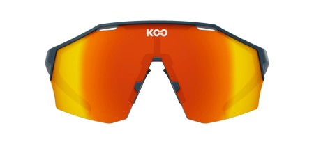 Okulary Koo Alibi Dark Blue Matt, Red Photochromic Mirror Lenses, Large