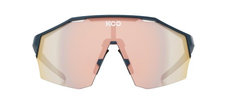 Okulary Koo Alibi Dark Blue Matt, Red Photochromic Mirror Lenses, Large