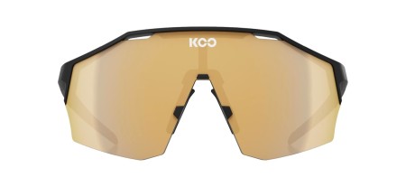 Okulary Koo Alibi Black Matt, Gold Mirror Lenses, Large - rove.pl