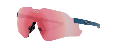 Przejdź do produktu Okulary Koo Nebula Midnight Blue Matt Photochromic Rose Gold Mirror Lenses