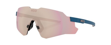 Okulary Koo Nebula Midnight Blue Matt Photochromic Rose Gold Mirror Lenses - rove.pl