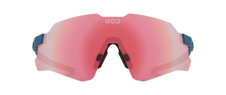 Okulary Koo Nebula Midnight Blue Matt Photochromic Rose Gold Mirror Lenses