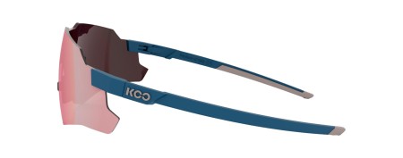 Okulary Koo Nebula Midnight Blue Matt Photochromic Rose Gold Mirror Lenses
