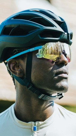 Okulary Koo Nebula Midnight Blue Matt Photochromic Rose Gold Mirror Lenses - rove.pl