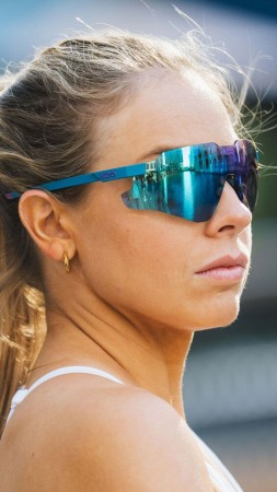 Okulary Koo Nebula Teal Matt Dark Turquoise Mirror Lenses