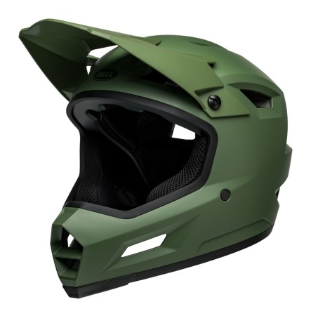 Kask full face BELL SANCTION 2 matte dark green roz. XXS (48-51 cm)