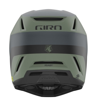 Kask full face GIRO INSURGENT SPHERICAL matte hedge green dark shark roz. XS/S