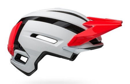 Kask mtb BELL SUPER AIR SPHERICAL matte gloss white infrared roz. S (52-56 cm) - rove.pl