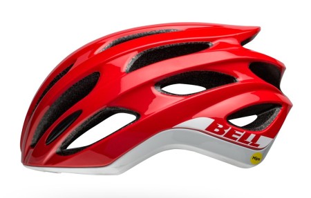 Kask szosowy BELL FORMULA INTEGRATED MIPS matte gloss red white roz. M (55–59 cm)  (NEW 2024) - rove.pl