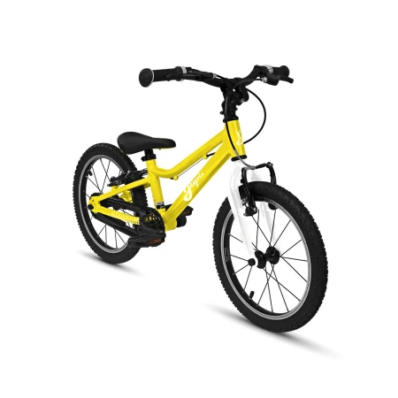 Rower dziecięcy Yupii 16″ żółty ujęcie boczne