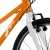 Rower młodzieżowy Yupii 24″ pomarańczowy hamulec przedni