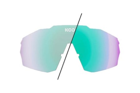 Soczewki Koo ALIBI Photochromic Green Mirror Lenses, Regular - rove.pl