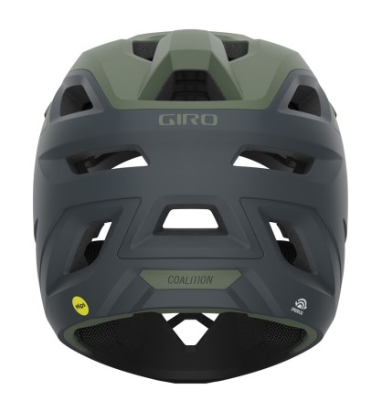 Kask full face GIRO COALITION SPHERICAL matte hedge green dark shark roz. M (55-59 cm) - rove.pl