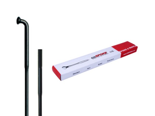 Przejdź do produktu Szprychy CNSPOKE DB454 2.0-1.8-2.0 stal nierdzewna 298mm czarne + nyple 144szt.